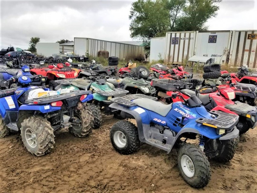 Розборка квадроциклів Polaris Sportsman Scrambler Outlaw