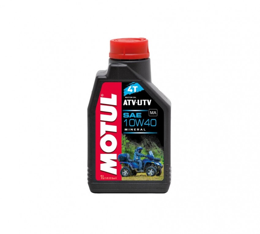 Масло для 4-тактних квадроциклів MOTUL ATV-UTV 4T SAE 10W40