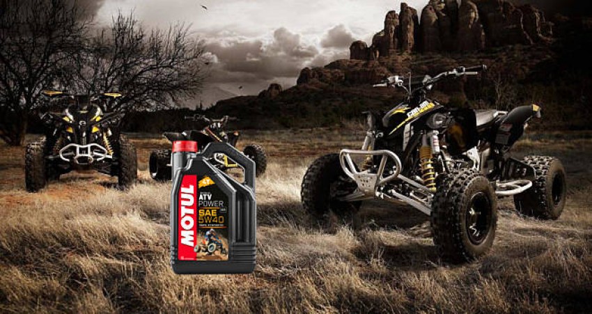 Масло для квадроциклів MOTUL ATV Power 4T SAE 5W40 4 літри
