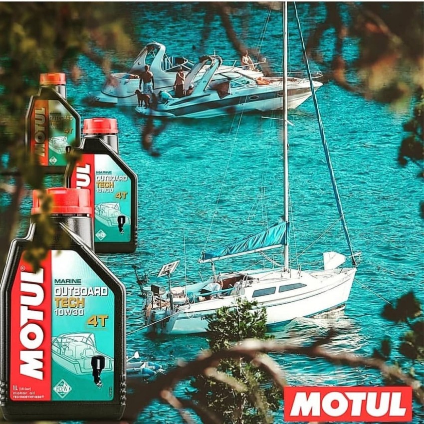 Масло для водного транспорту MOTUL OUTBOARD TECH 4T 10W30