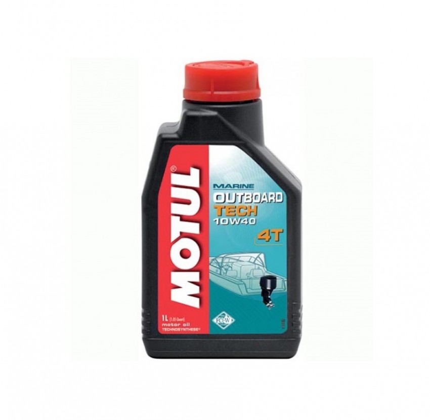 Масло для водного транспорту MOTUL OUTBOARD TECH 4T 10W40 1