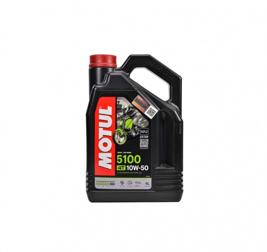 Масло для мотоциклів MOTUL 5100 4T SEA 10W50 4 літри