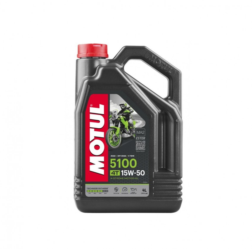 Масло для мотоциклів MOTUL 5100 SAE 15W50 4 літри