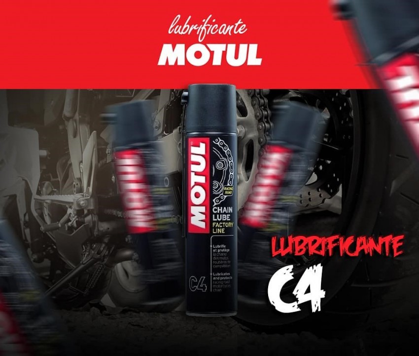 Смазка для ланцюга MOTUL C4 CHAIN LUBE FACTORY LINE 400 мл