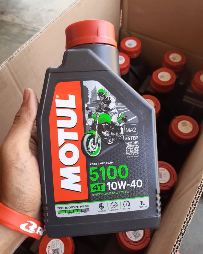 Масло для мотоциклів MOTUL 5100 4T SAE 10W40 2 літри