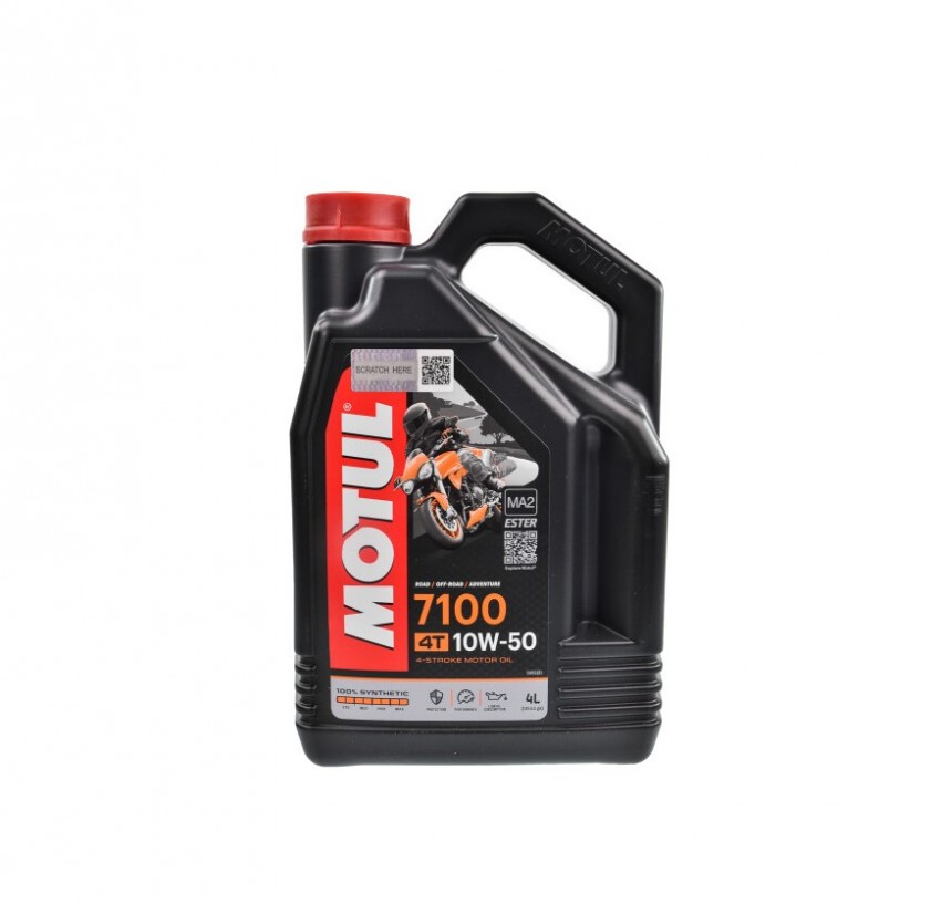 Масло для мотоциклів MOTUL 7100 4T SAE 10W50 4 літри