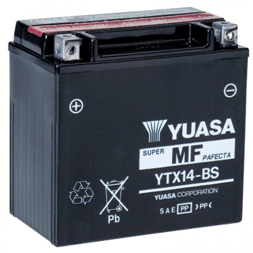 Акумулятор YUASA YTX14-BS