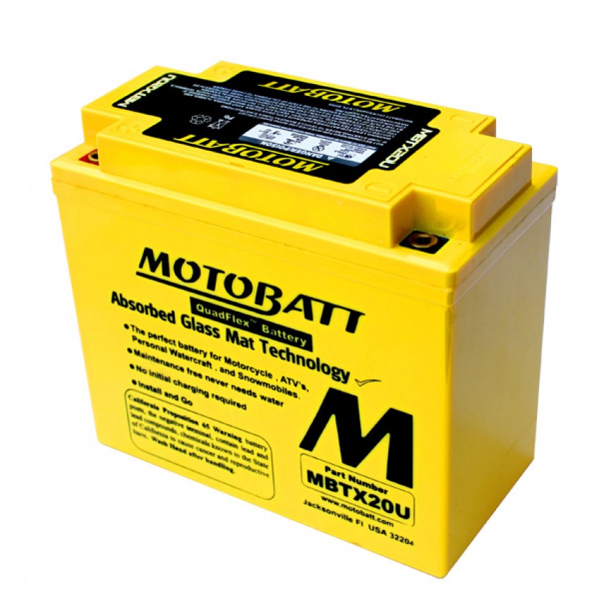 Акумуляторна батарея Motobatt MBTX20U