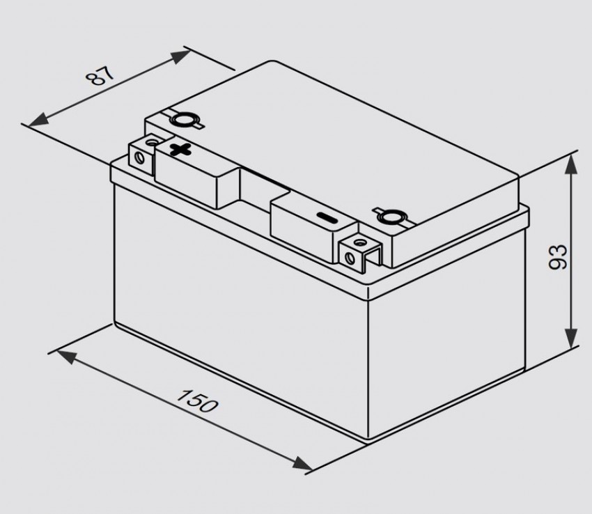 Акумулятор BOSCH 0092M60110 AGM 8Ah 150А