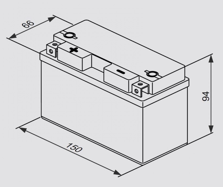 Акумулятор BOSCH 0092M60080 AGM 7Ah 120А