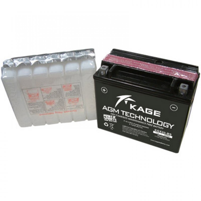 Акумулятор KAGE KGX20-BS AGM 20Ah 230A