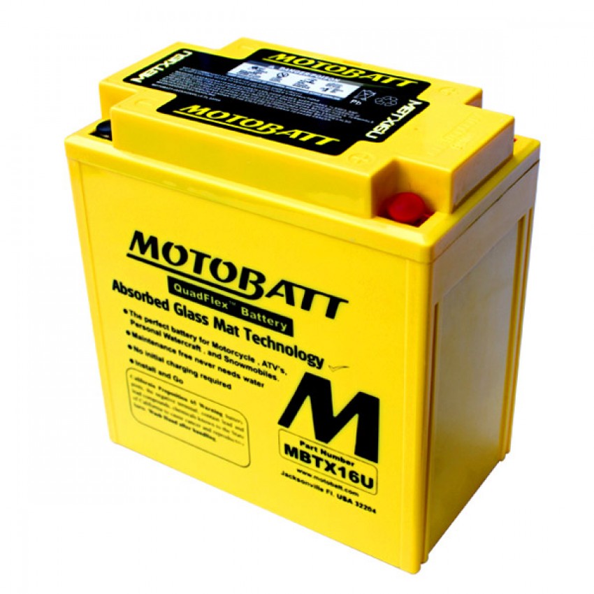 Акумуляторна батарея Motobatt MBTX16U