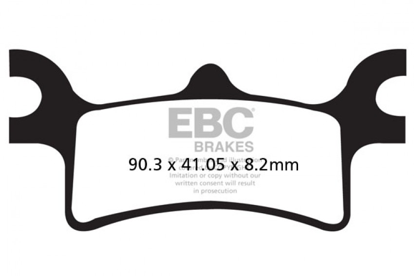 Гальмівні колодки EBC FA314R